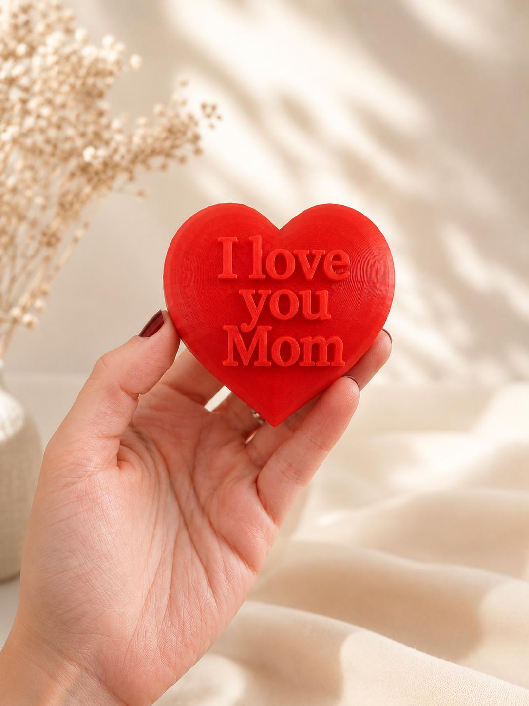 Portaoggetti mani decorativo, organizer makeup stampato in 3D , Cuore personalizzabile, home decor moderno