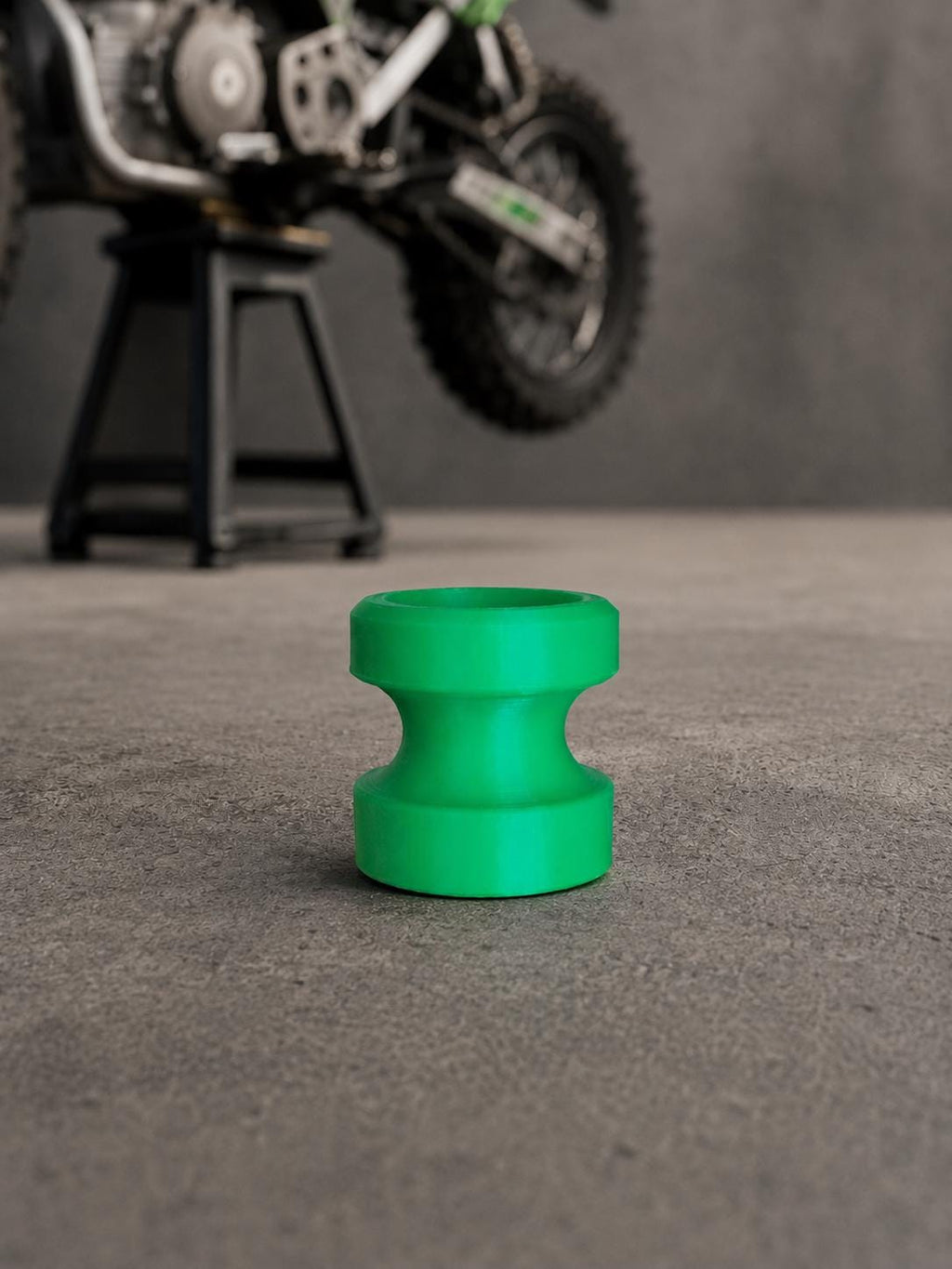 Tamponi protezione alzamoto universali 3D per pit bike, motard, cross, enduro, miniGP, anteriore e posteriore, slider cavalletto racing,