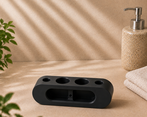 Porta spazzolino elettrico, stampante 3d ,contentitore per bagno